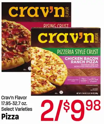 Lin's Market Pizza Crav'n Flavor 17.95-32.7 oz. offer