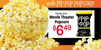 Movie Theater Popcorn Pip Pop 24 oz.