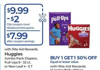 Rite Aid Huggies offer