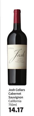 Total Wine Josh cellars cabernet sauvignon offer