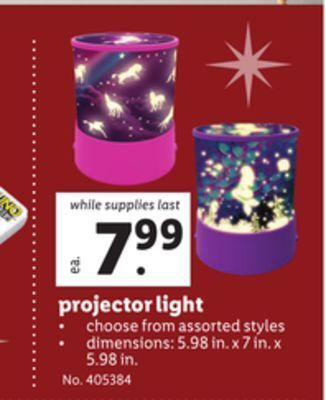 Lidl Projector light offer