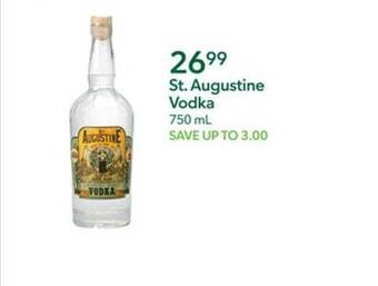 Publix St. augustine vodka offer