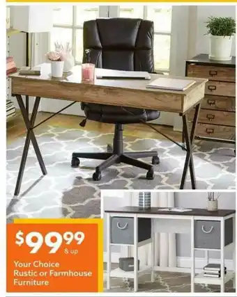 Big Lots Rustic Or Farmhouse Furniture offer