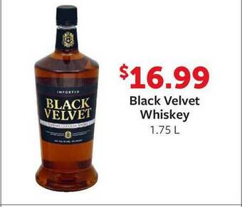 Fareway Black Velvet Whiskey offer