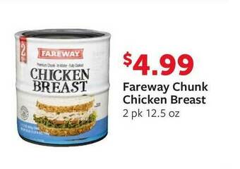 Fareway Fareway Chunk Chicken Breast offer