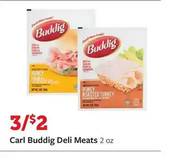 Fareway Carl Buddig Deli Meats offer