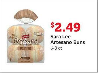 Fareway Sara Lee Artesano Buns offer