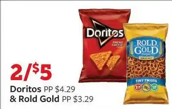 Fareway Doritos & Rold Gold offer