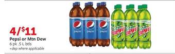 Fareway Pepsi Or Mtn Dew offer