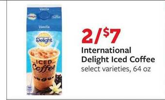 Fareway International Delight Iced Coffee offer