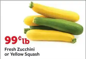 Fareway Fresh Zucchini Or Yellow Squash offer