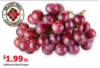 Fareway California Red Grapes offer