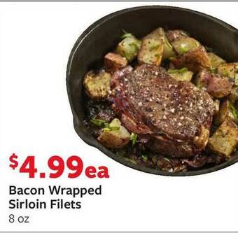 Fareway Bacon Wrapped Sirloin Filets offer