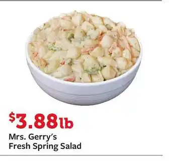 Fareway Mrs. Gerry's Fresh Spring Salad offer