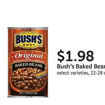 Fareway Bush's Baked Beans offer