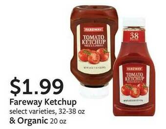 Fareway Fareway Ketchup offer