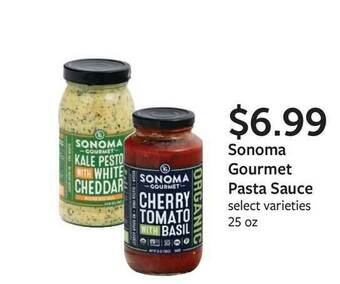 Fareway Sonoma Gourmet Pasta Sauce offer