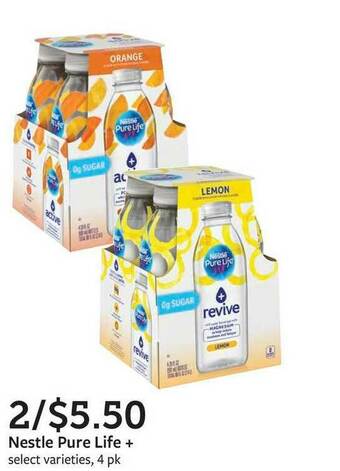 Fareway Nestle Pure Life+ offer