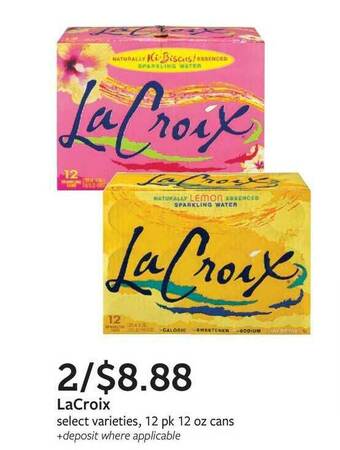 Fareway La Croix offer