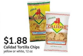 Fareway Calidad Tortilla Chips offer