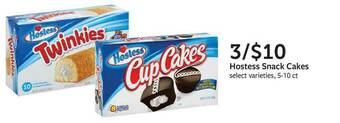 Fareway Hostess Snack Cakes offer