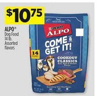 Dollar General Alpo dog food offer