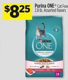Dollar General Purina one cat food offer