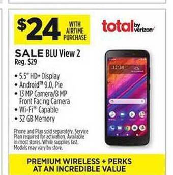 Dollar General Blu view 2 offer