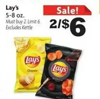 Family Dollar Lay's classic offer