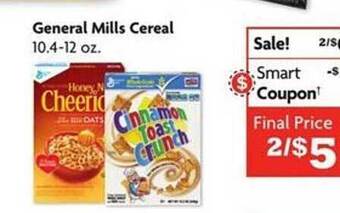 Family Dollar General mills cereal offer