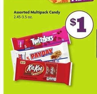 Family Dollar Assorted multipack candy offer