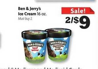 Family Dollar Ben & jerry's ice cream offer