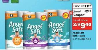 Family Dollar Angel soft bath tissue offer