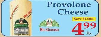 Market Basket Provolone cheese offer