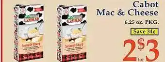 Market Basket Cabot mac & cheese offer