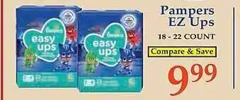 Pampers ez ups