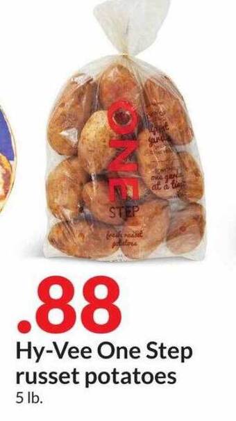 Hy-Vee One step russet potatoes offer