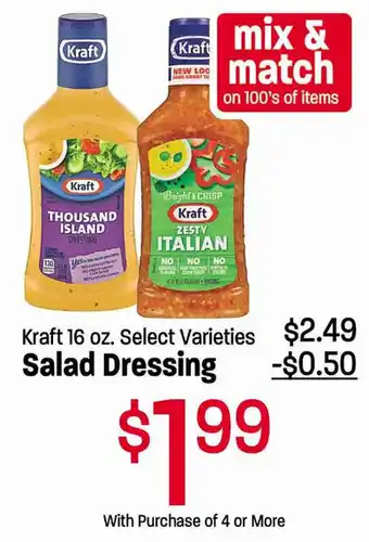 Salad Dressing Kraft 16 oz.