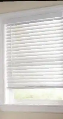 Ollie's 2" faux wood cordless blinds 23" x 64" offer