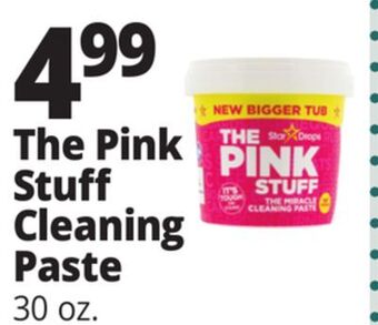 Ocean State Job Lot The pink stu cleaning paste offer