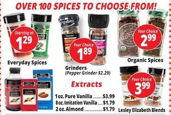 Ocean State Job Lot Spices offer