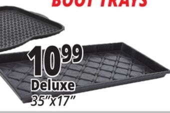 Ocean State Job Lot Deluxe boot trays offer