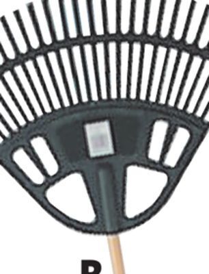 Ocean State Job Lot 24" plastic leaf rake offer