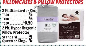 Ocean State Job Lot Pillowcases & pillow protectors offer