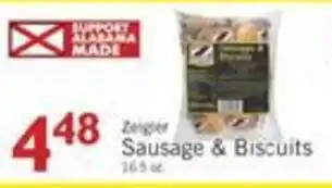 Zeigler Sausage Biscuits