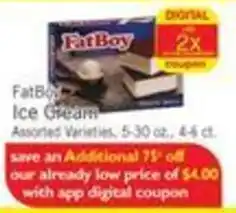 Fat Boy Ice Cream Sandwiches