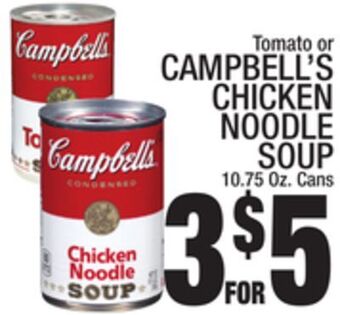 C Town Campbell's chicken noodle soup offer