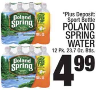 C Town Poland spring water offer
