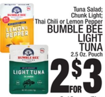 C Town Bumble bee light tuna offer