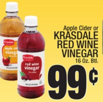 C Town Krasdale red wine vinegar offer